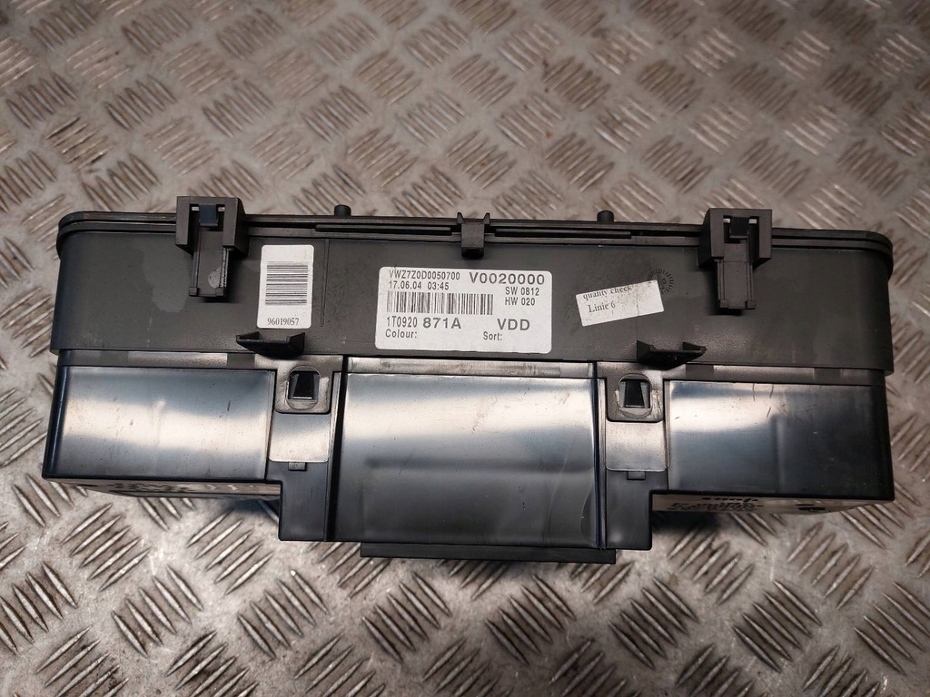 фото №14, Набор стартовый vw touran i 1.9 tdi 03g906016cd 1t0920871a 1k0905865