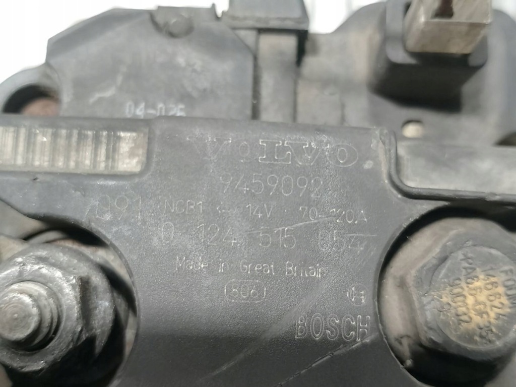 Генератор volvo s60 00-10 9459092 0124515054 2.4 с Разборки