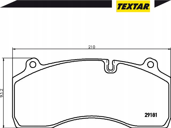 фото №3, Textar 2918101 набор тормозных колодок тормозных, тормоза дисковые