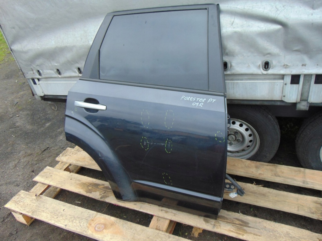 фото №2, Двері правий задня subaru forester iii