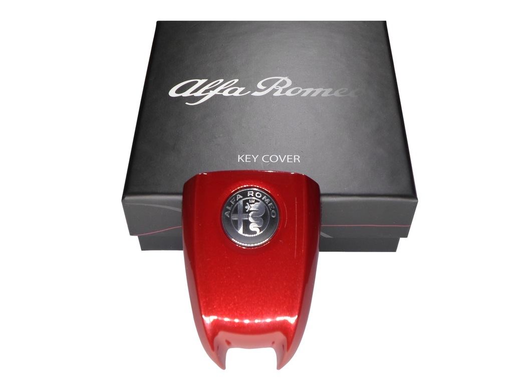 фото №4, Czerwona корпус ключа alfa romeo stelvio giulia 361 rosso competizione