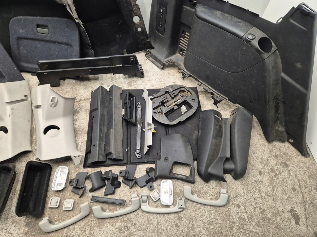 фото №11, Citroen c4 grand picasso сиденья сиденье заднее сиденье обшивки коврик 7 человек комплект