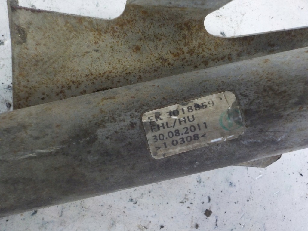 фото №3, Actros mp4 труба wąż wody