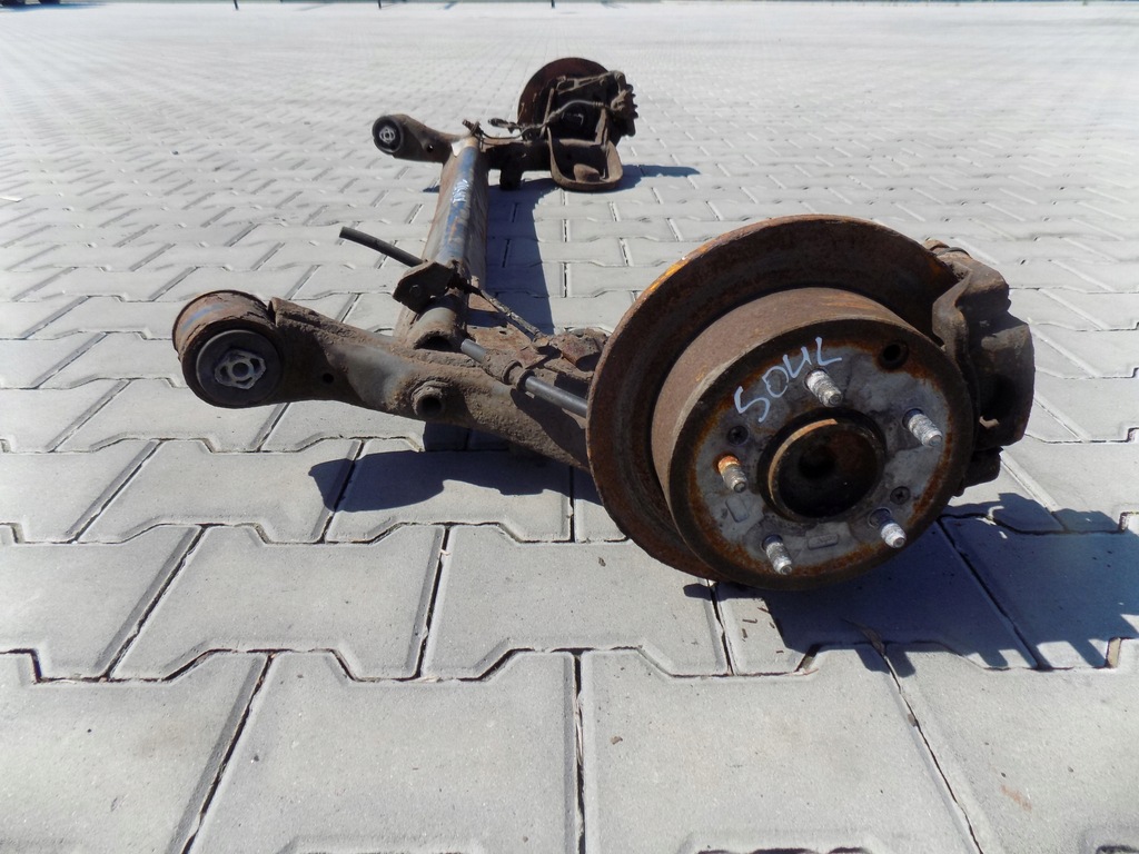 фото №5, Kia soul балка подвеска задняя oś 2008-