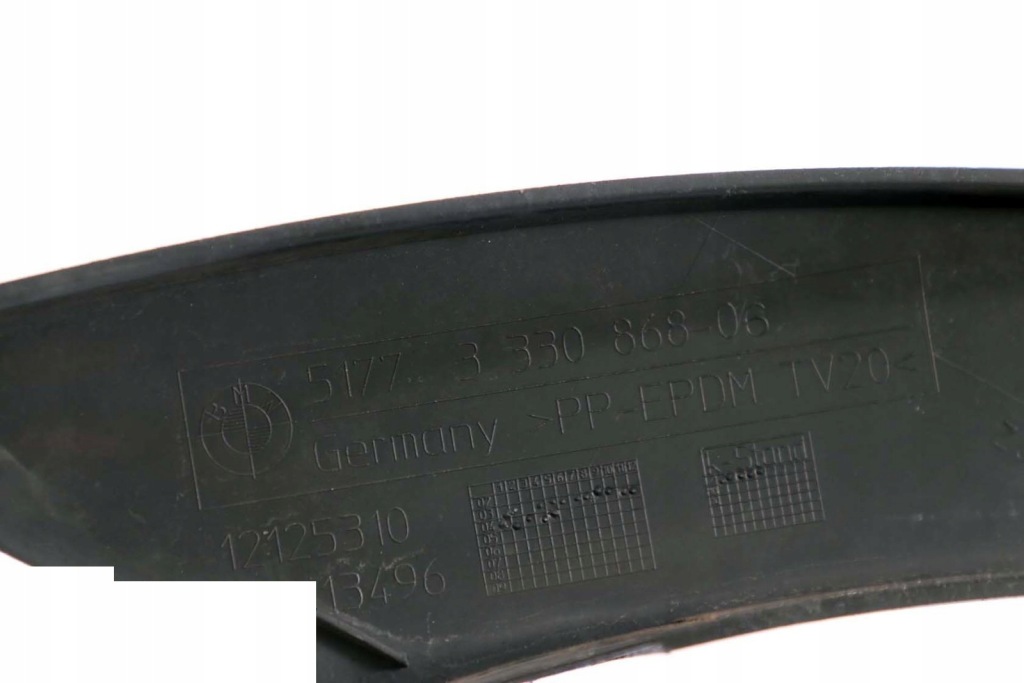 фото №10, Bmw x3 e83 молдинг захист крила правий задня