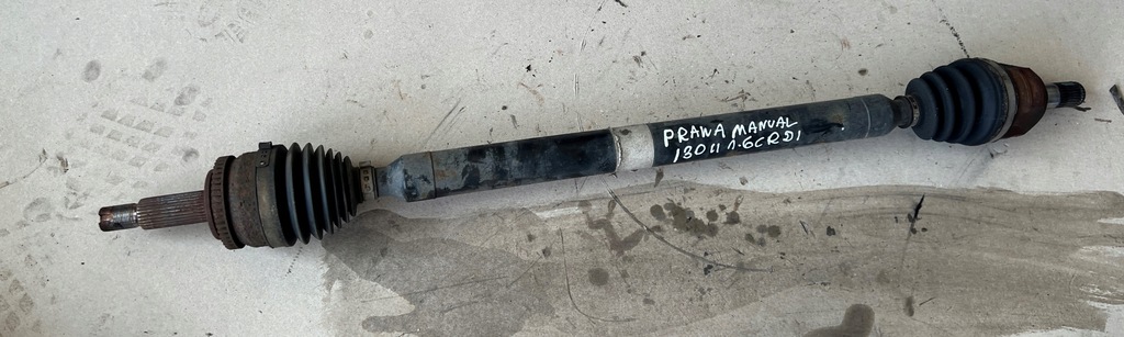 фото №9, Hyundai i30 ii kia ceed ii 1.6 crdi привідний вал права довга