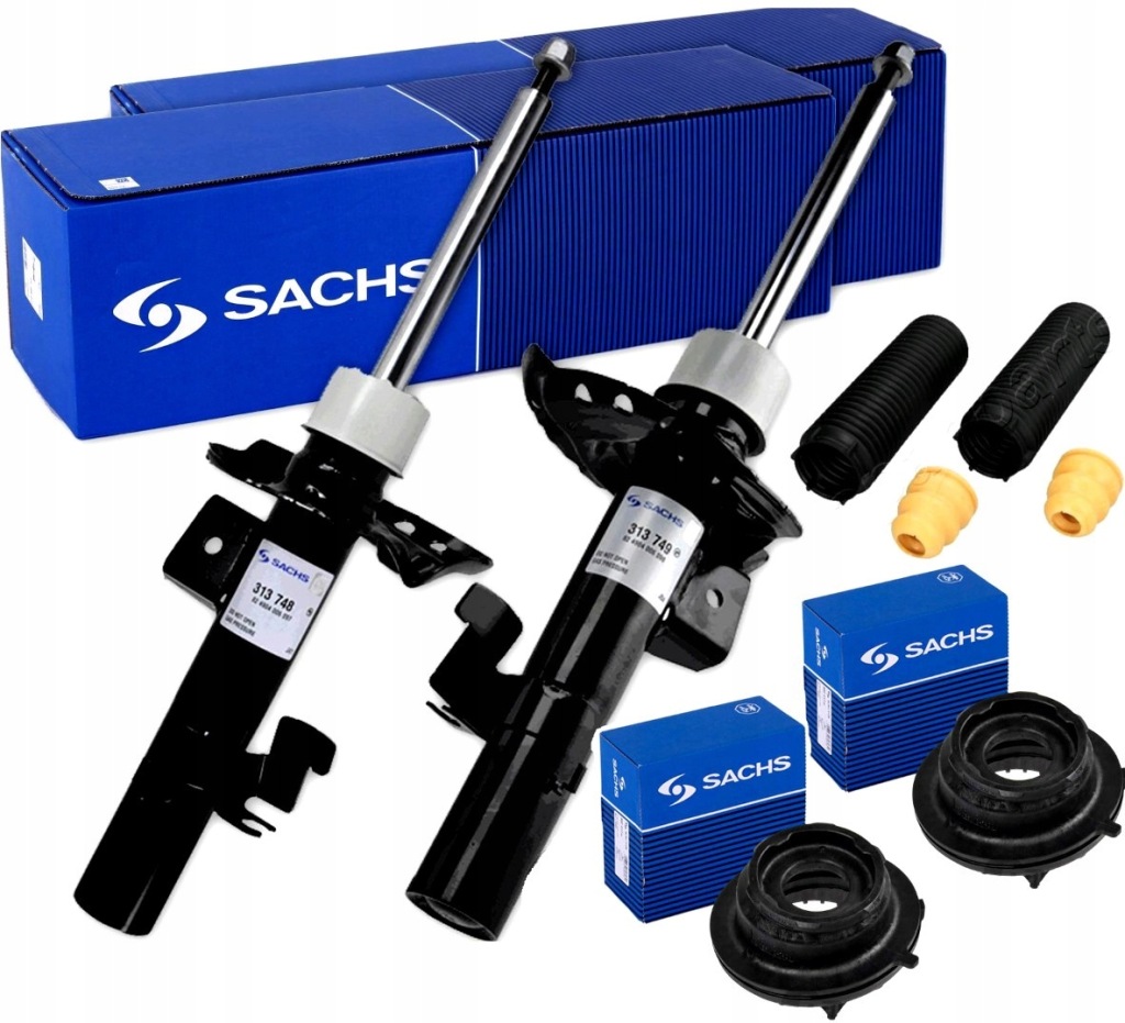 фото №1, Амортизатори відбійники підшипник перед volvo s60 ii v60 v70 iii s80 ii sachs