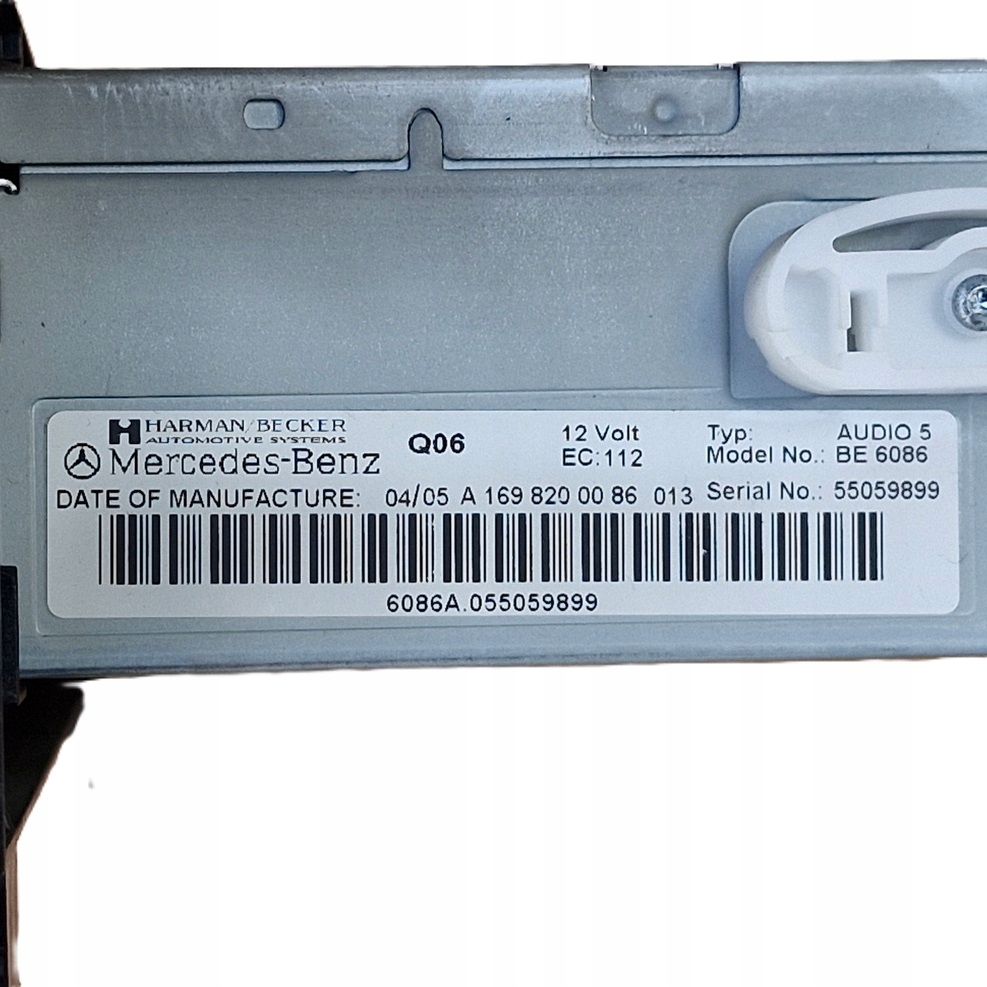 фото №4, Mercedes w169 a-klasa радио заводской a1695406247 аудио 5