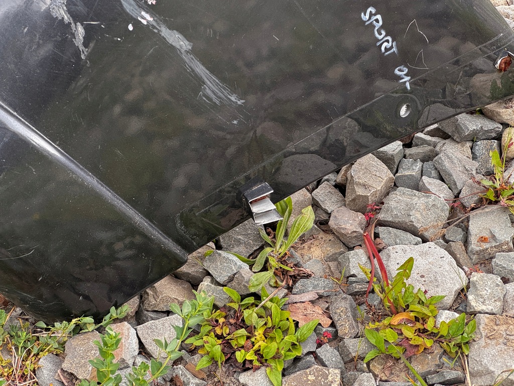 фото №11, Бампер передний mitsubishi pajero iii lift sport 2001- оригинальный номер mr478669