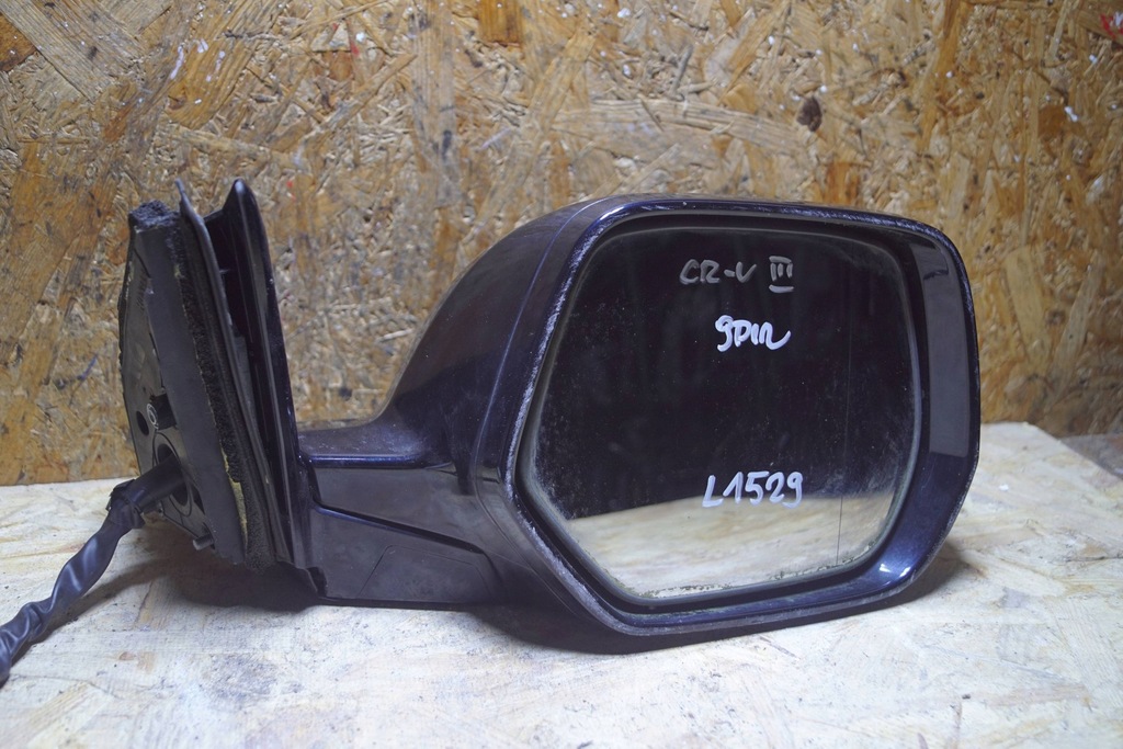 фото №11, Honda cr-v iii зеркало правое 9 pin l1529 uk