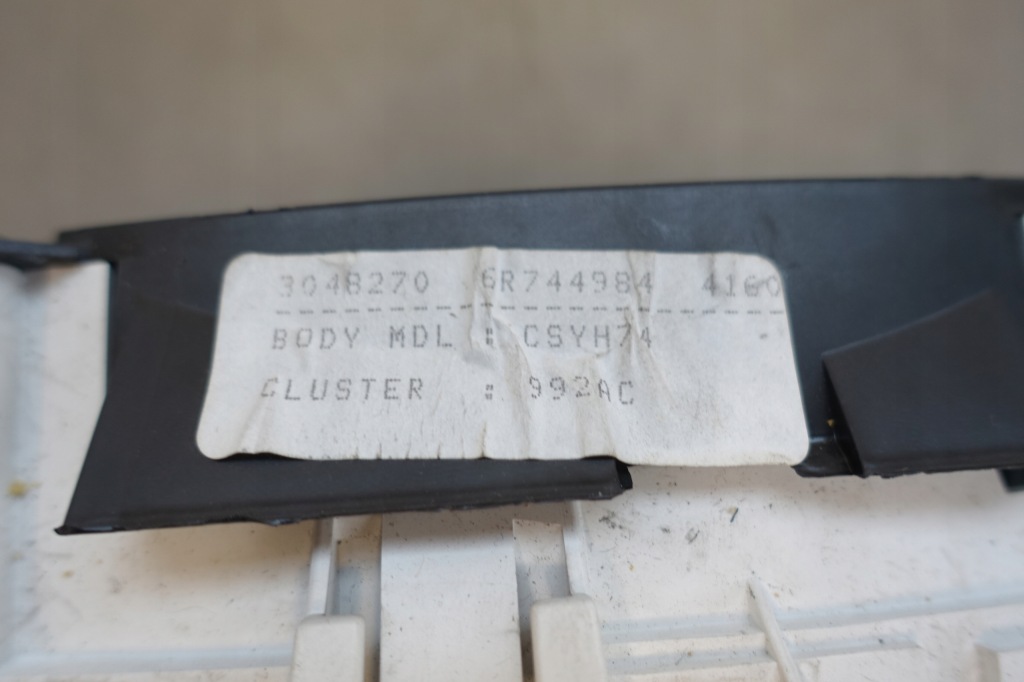 фото №4, Chrysler pacifica лічильник прилади