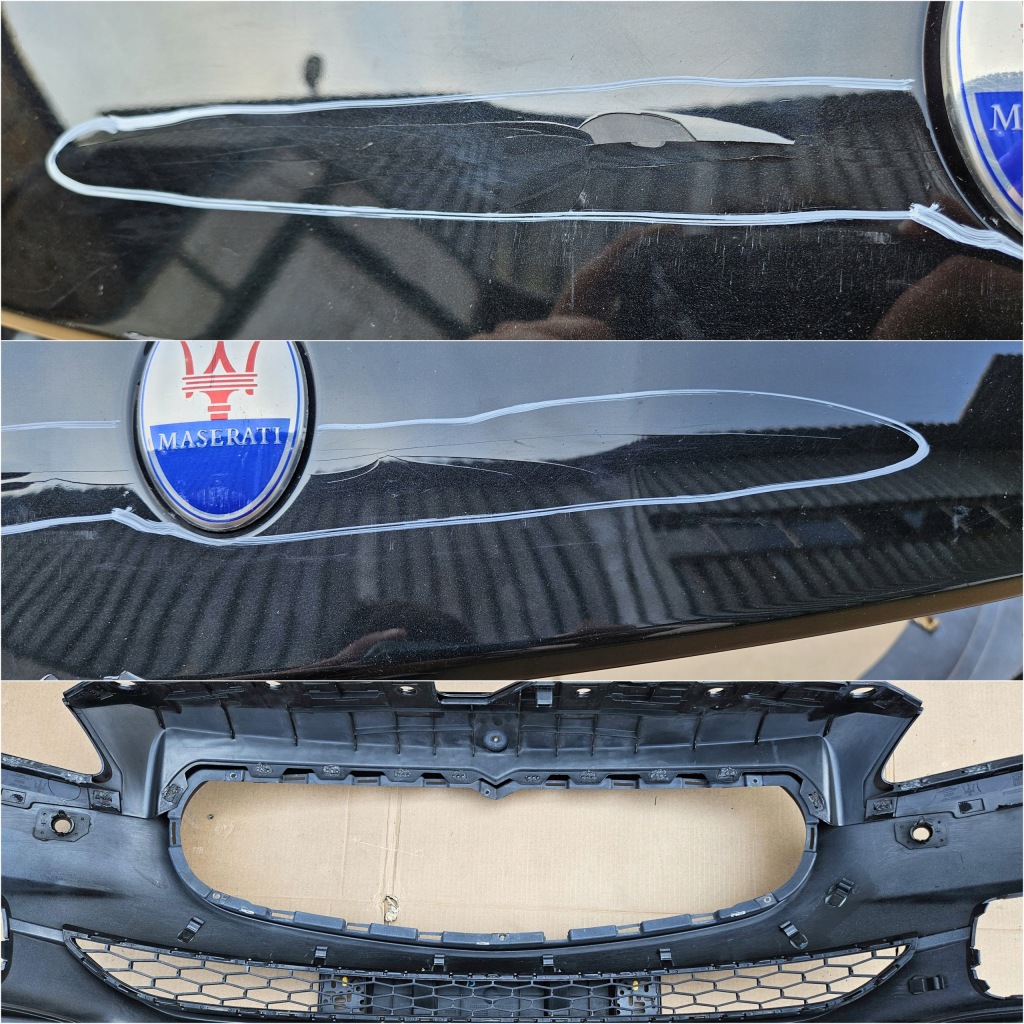 Бампер перед решётка maserati quattroporte vi 6 przed lift m156 670010256 Недорого