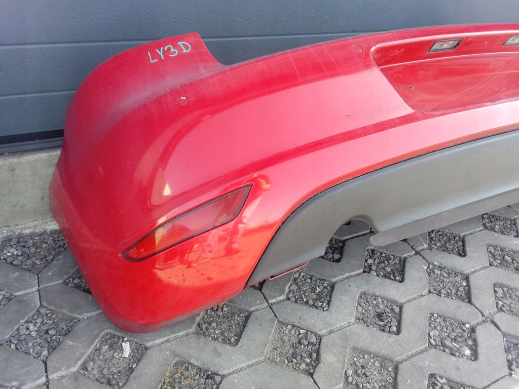 фото №6, Бампер задняя vw golf vi hb kompletny с датчиками ly3d