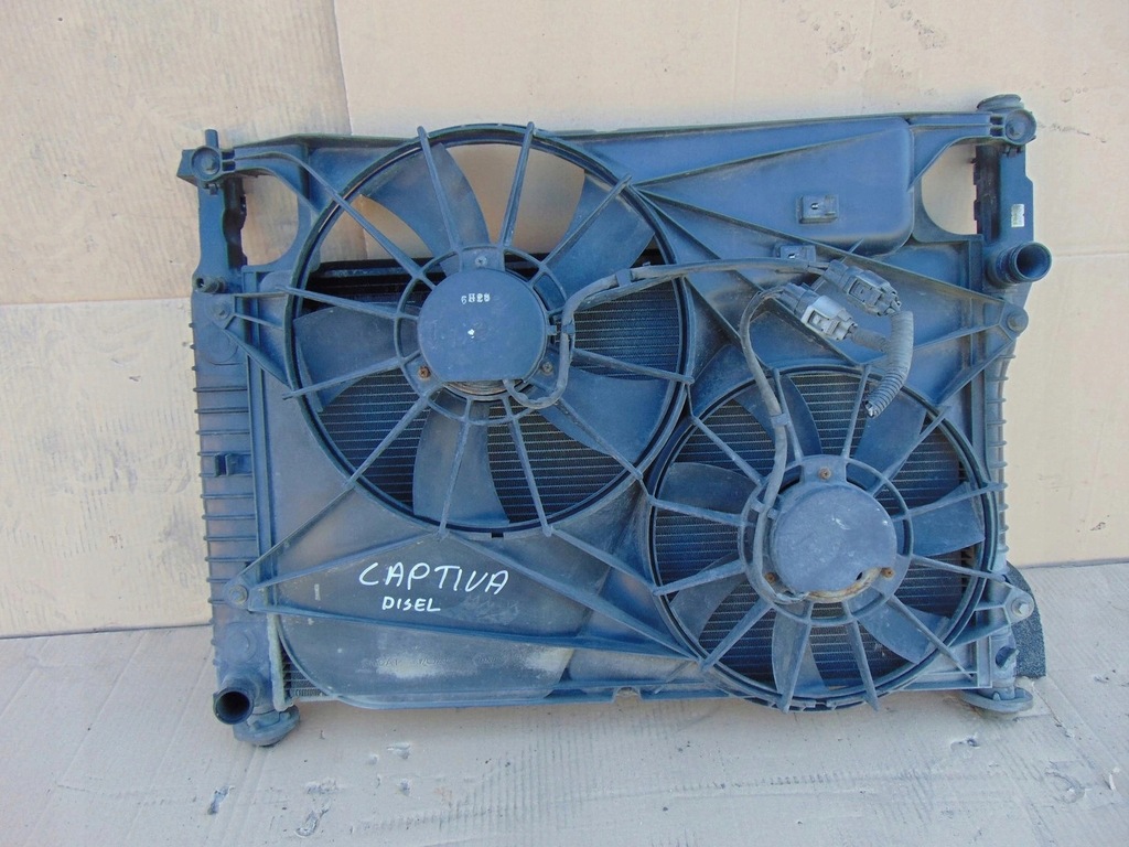 фото №6, Радиатор wody вентиляторы chevrolet captiva 2.0 d