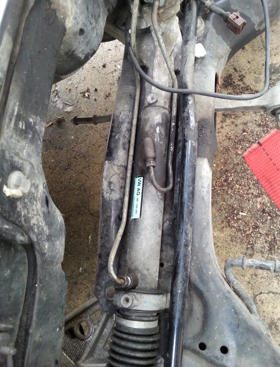 фото №1, Рулевая рейка koyo vw fox