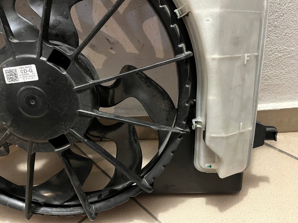 фото №10, Вентилятор радиатора с корпус hyundai i30 iiii 3 kia ceed 19-