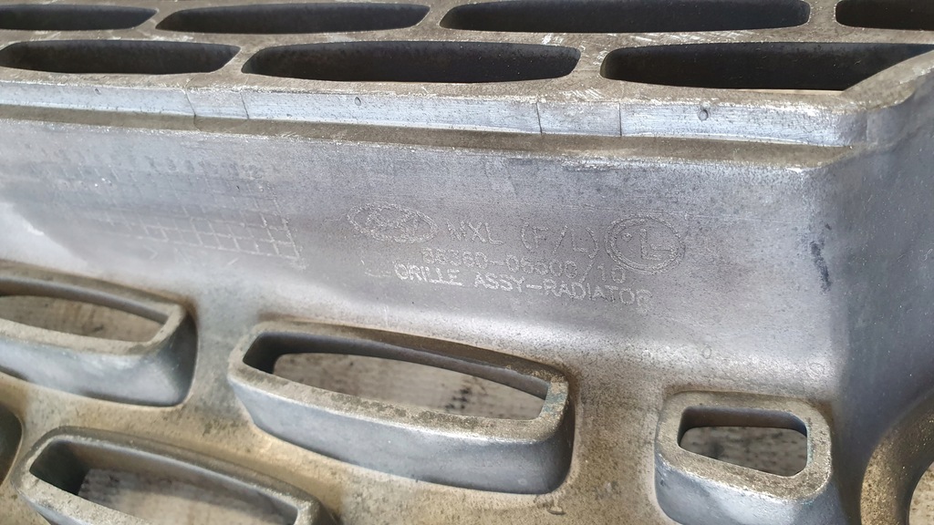 фото №7, Hyundai atos 03- решётка радиатора решётка радиатора радиатор оригинал