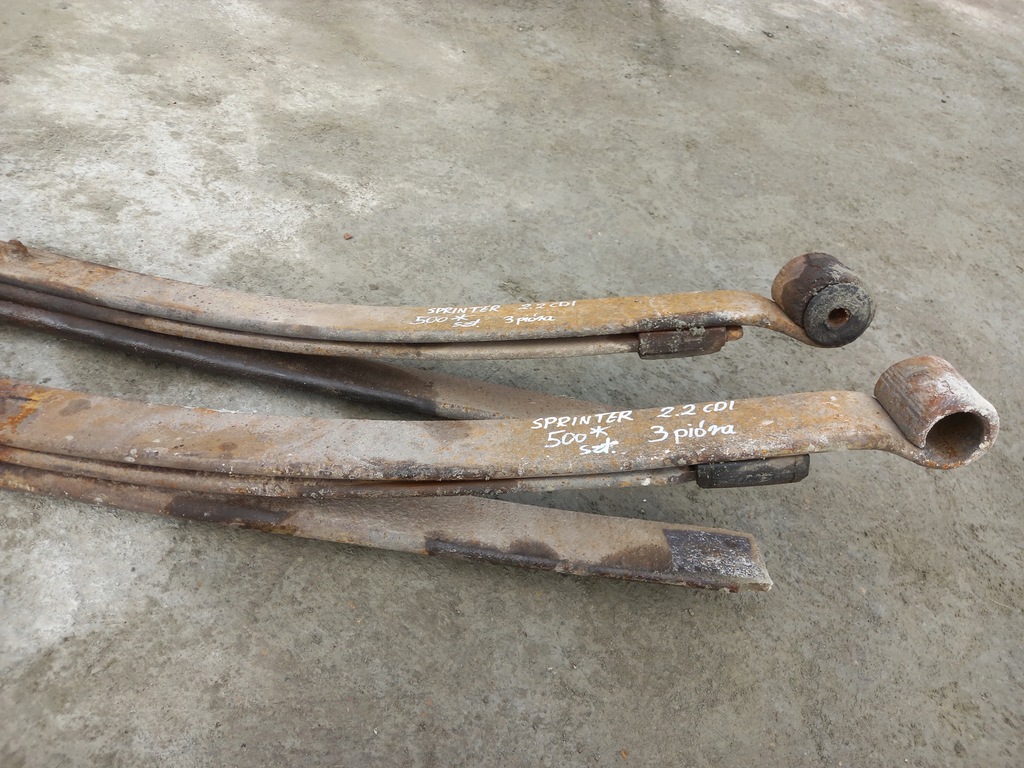 фото №4, Рессоры 3 щетки mercedes-benz sprinter 2.2 cdi