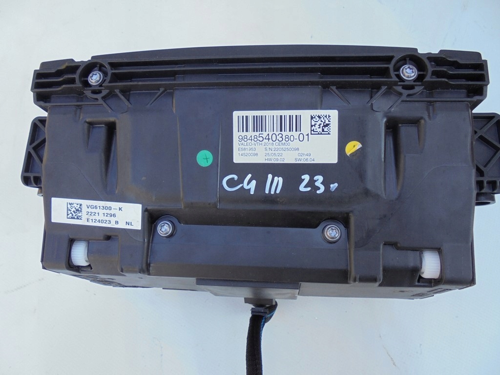 фото №6, Дисплей head up citroen e-c4 c4 3 iii 23r. 9848540380