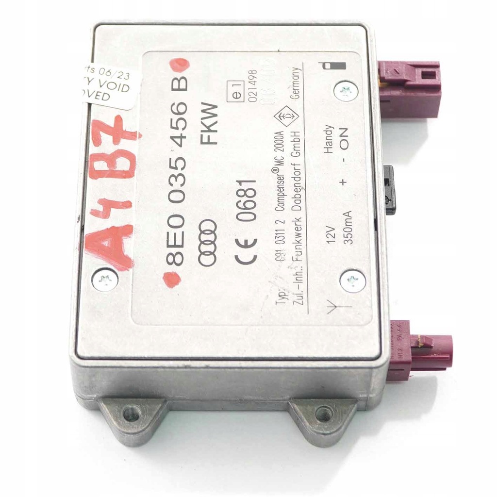 фото №9, Audi a4 b7 підсилювач антени 8e0035456b