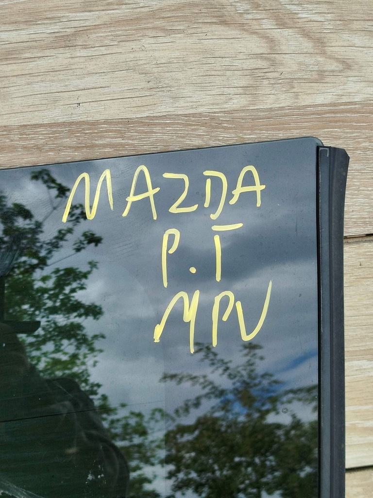 фото №2, Скло кузовна правий задня mazda mpv