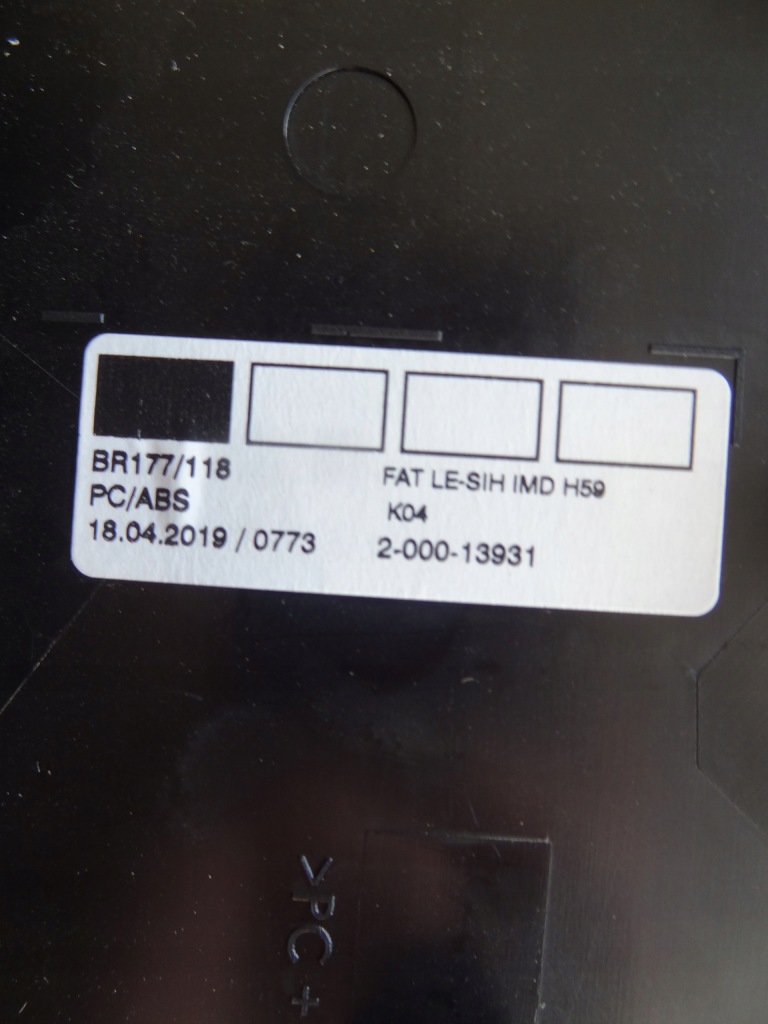 Mercedes a- klasa 177 панель dekor ambiente двері лівий перед 1777206501 Недорого