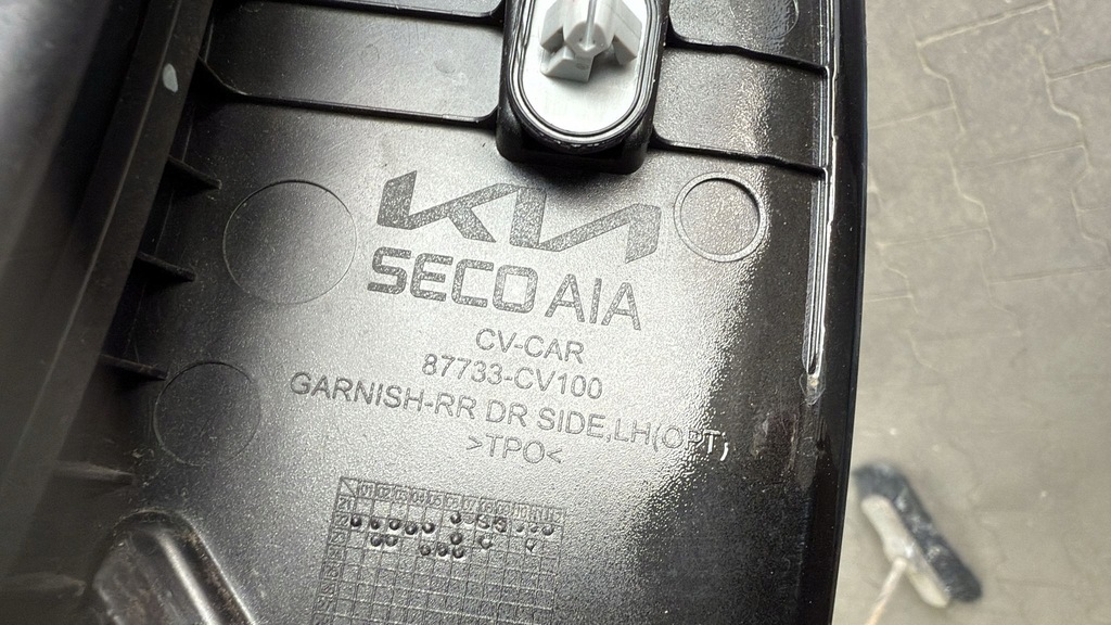 фото №5, Kia ev6 2022- молдинг na дверь задняя задняя левая 87733-cv100