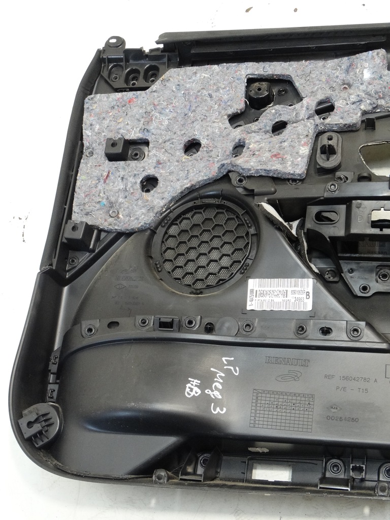 фото №11, Обшивка оббивка двері лівий перед renault megane iii hb 809010639r