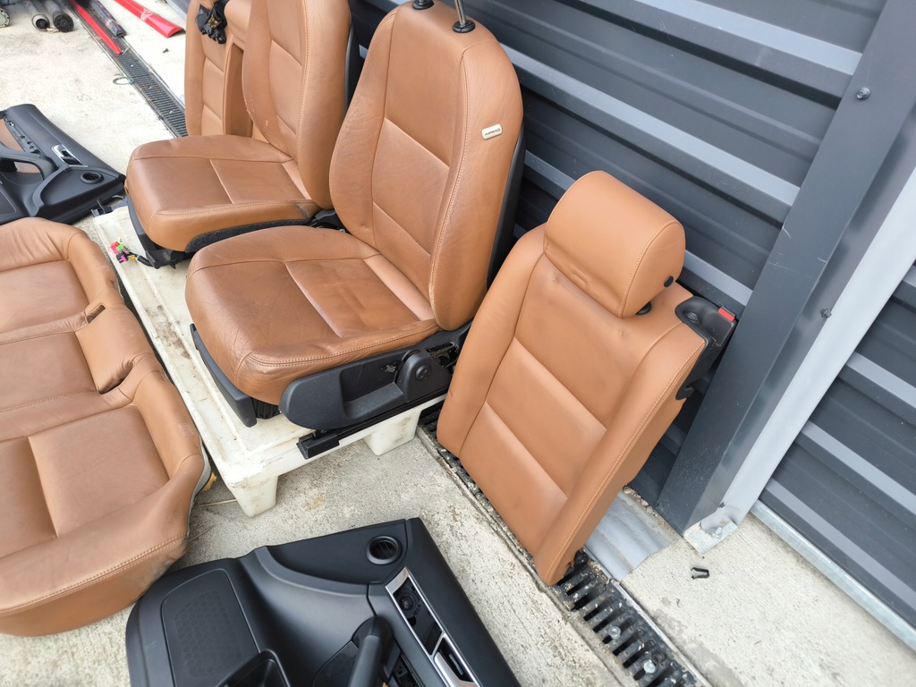 фото №8, Сиденье сиденья комплект audi a6 c6 кожа europa подогрев шторка mc donalds !!!