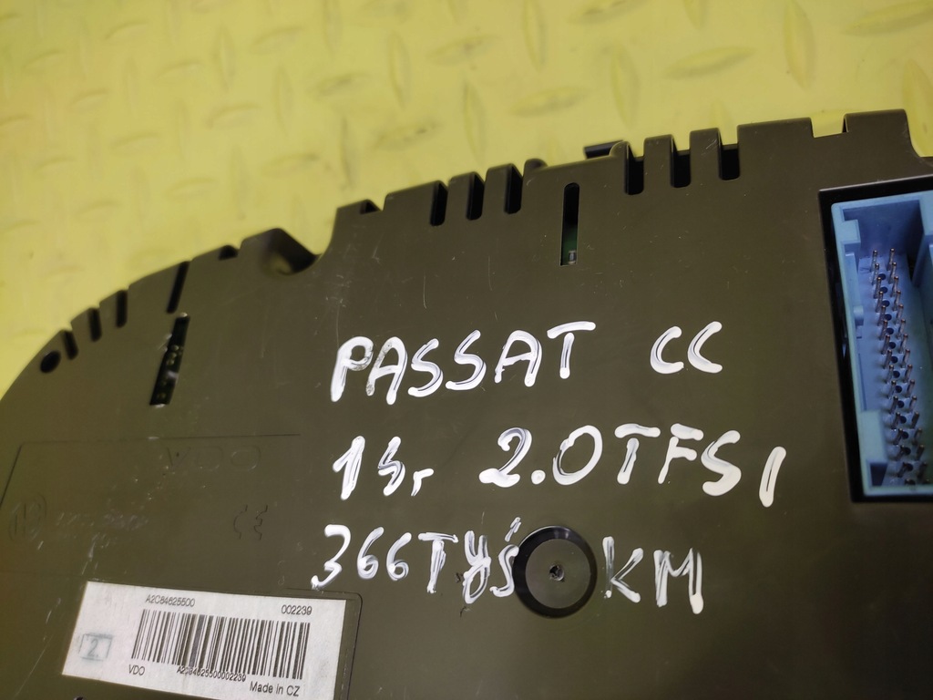 фото №8, Vw passat cc 2.0 tfsi лічильник прилади 3c8920880p