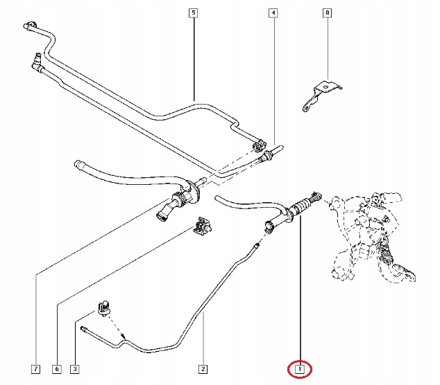 фото №7, Насос сцепления renault megane iii 2.0 rs tce oryg