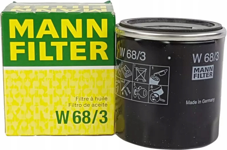 фото №1, Mann фільтр оливи citroen c1 i ii 1.0 68km