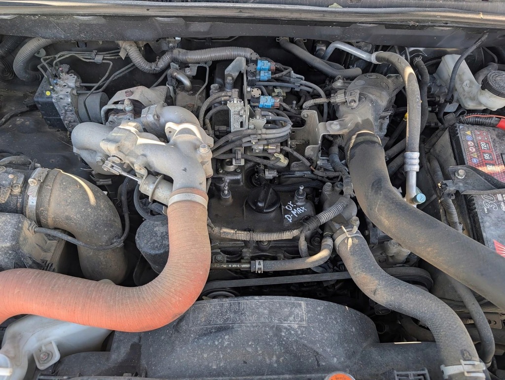 фото №10, Двигун kompletny форсунки турбіна isuzu d-max ii 2.5 дизель 4jk1 11-16