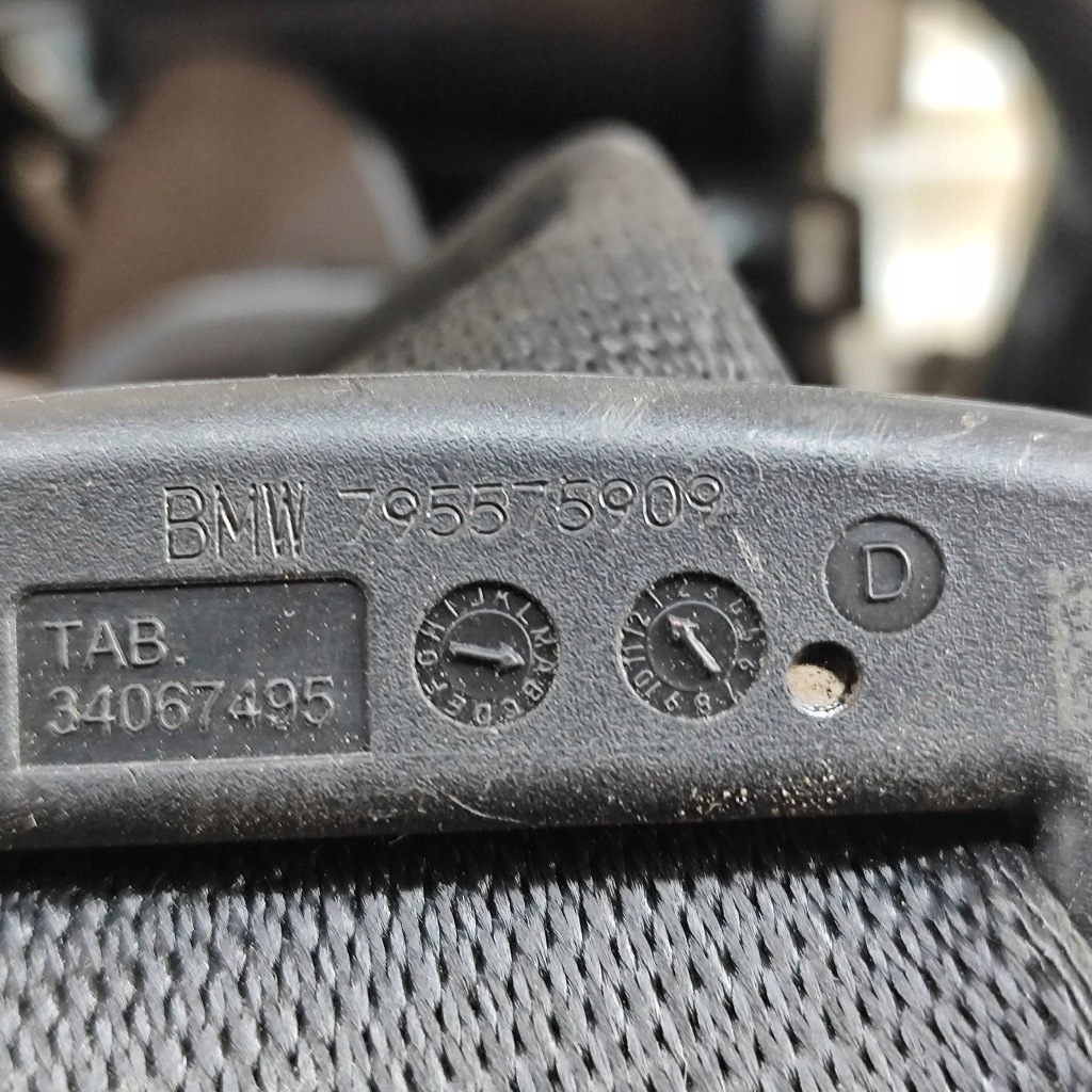 фото №7, Bmw x7 g07 2020 левая сторона pas безопасности сиденье заднего