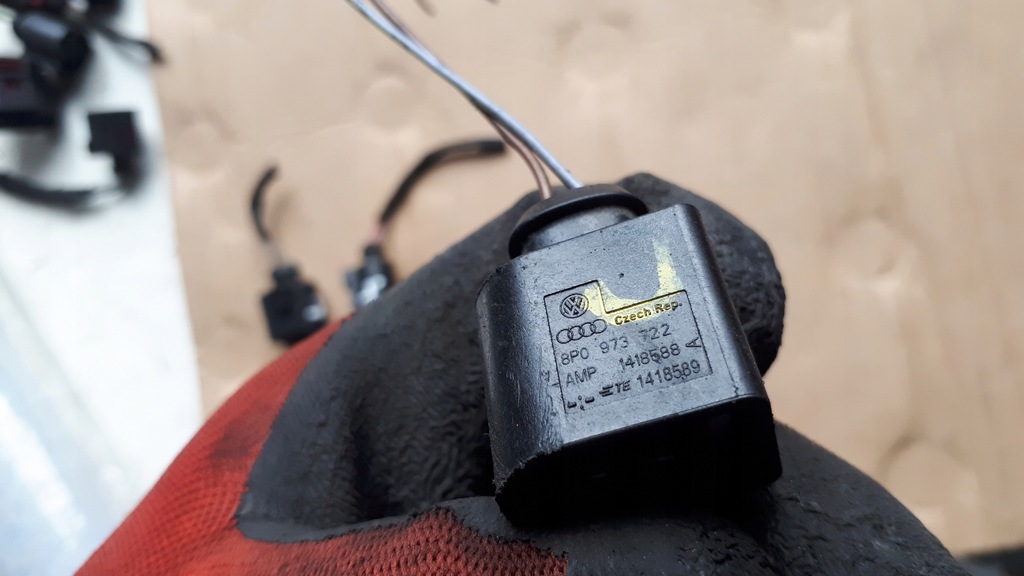 фото №6, A6 c7 4g штекер колодка з'єднувач 8p0973722 a4 b8 q5