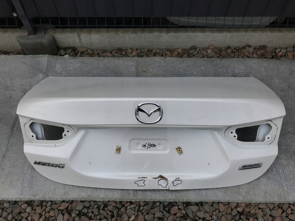 фото №1, Mazda 6 vi gj крышка багажника крышка багажника 2012-2015