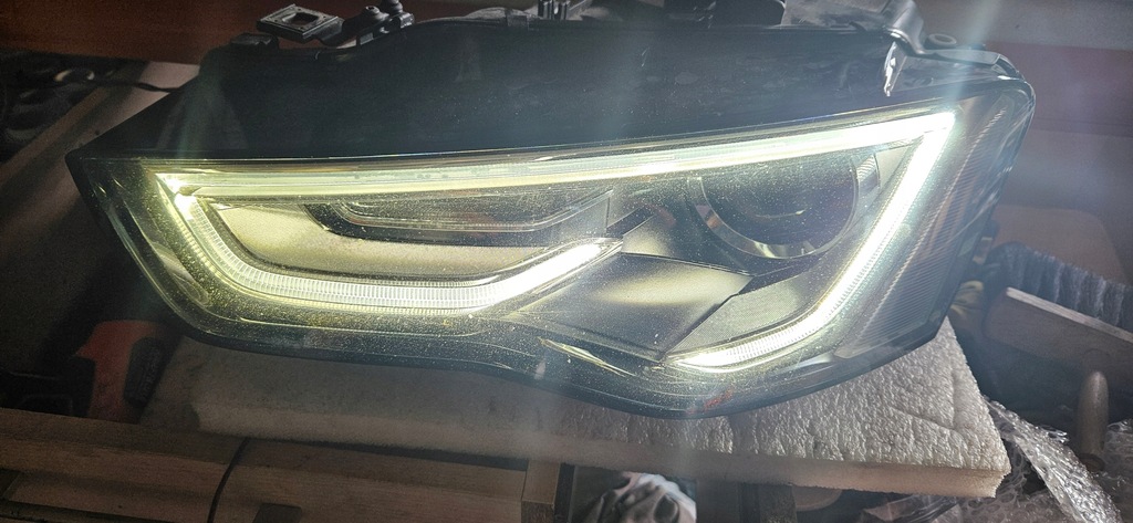 фото №12, 8t0941005c ideał! le kompletny ксенон led audi a5 s5 rs5 b8 2015r po рестайлинг