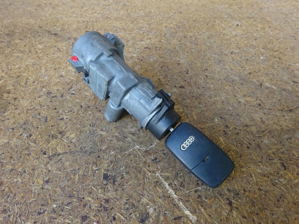 фото №8, Audi a3 s3 8l tt 8n a4 b6 a6 c5 замок зажигания ключ kpl 4b0905851b 4d0837231a