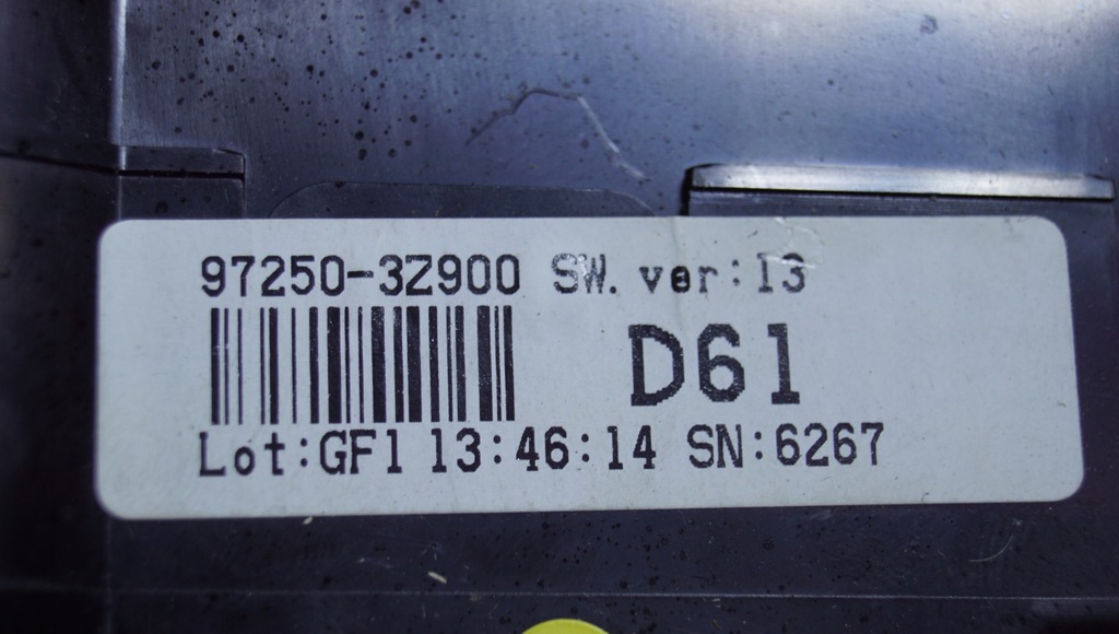 фото №10, Панель кондиціонера hyundai i40 97250-3z900