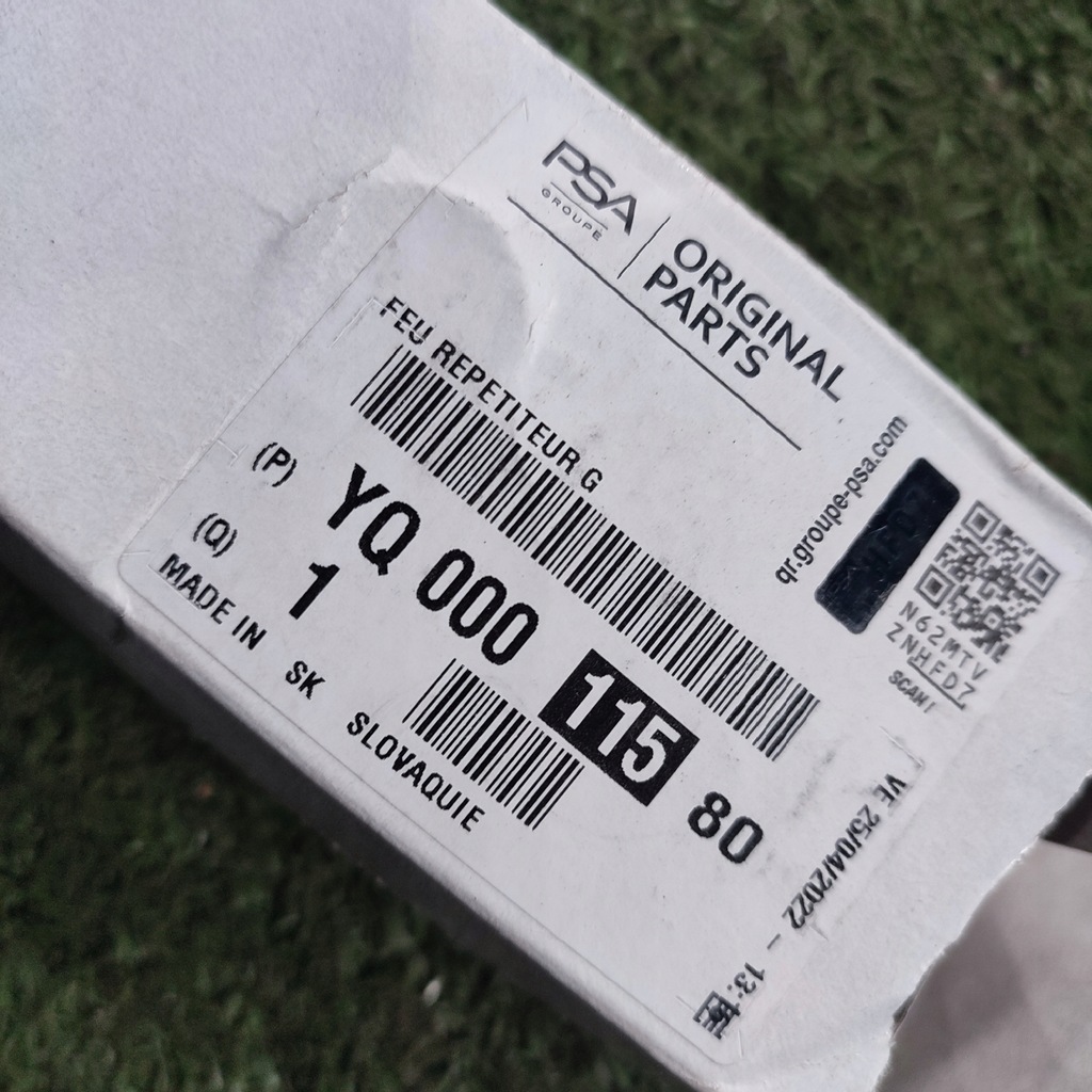 фото №5, Поворотник левый opel astra v k yq00011580