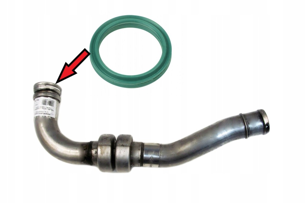 Прокладка труба пабтрубок  turbo nissan qashqai 1.5 dci Оригинал