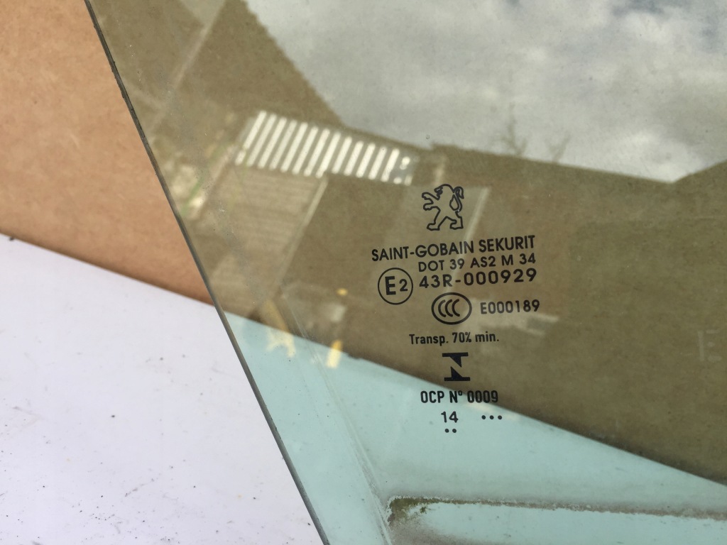 фото №2, Peugeot 508 lift скло двері права передня 14 rok