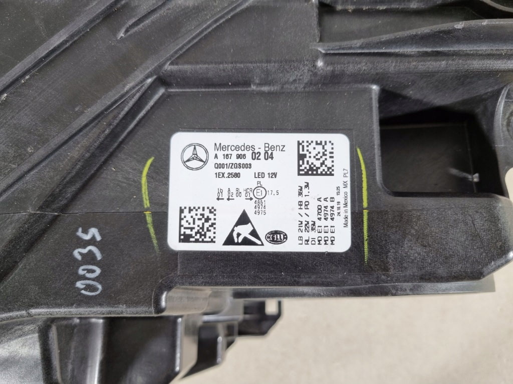 фото №13, Mercedes gls w167 full led лампа права performance