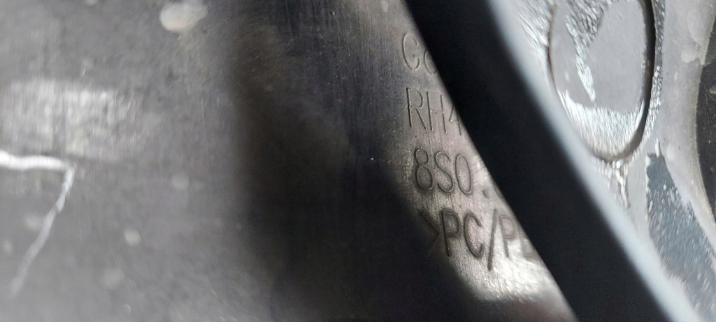 Audi tt 8s0 tts ttrs бампер задний задняя спойлер 8s0807511c 8s0807514a Доставка