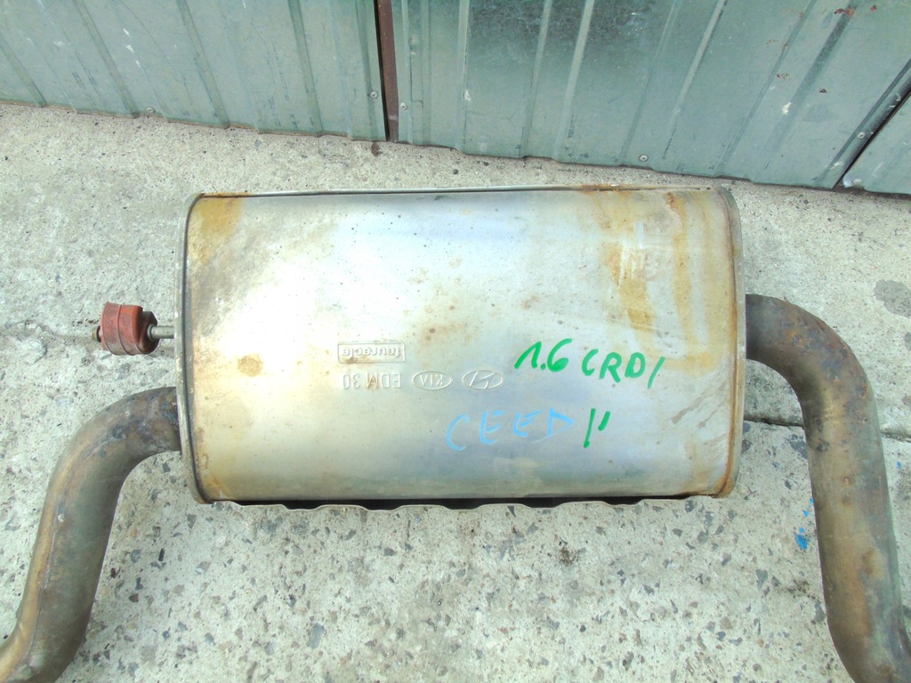 фото №6, Гаситель выхлоп kia ceed ii hb 1.6 crdi