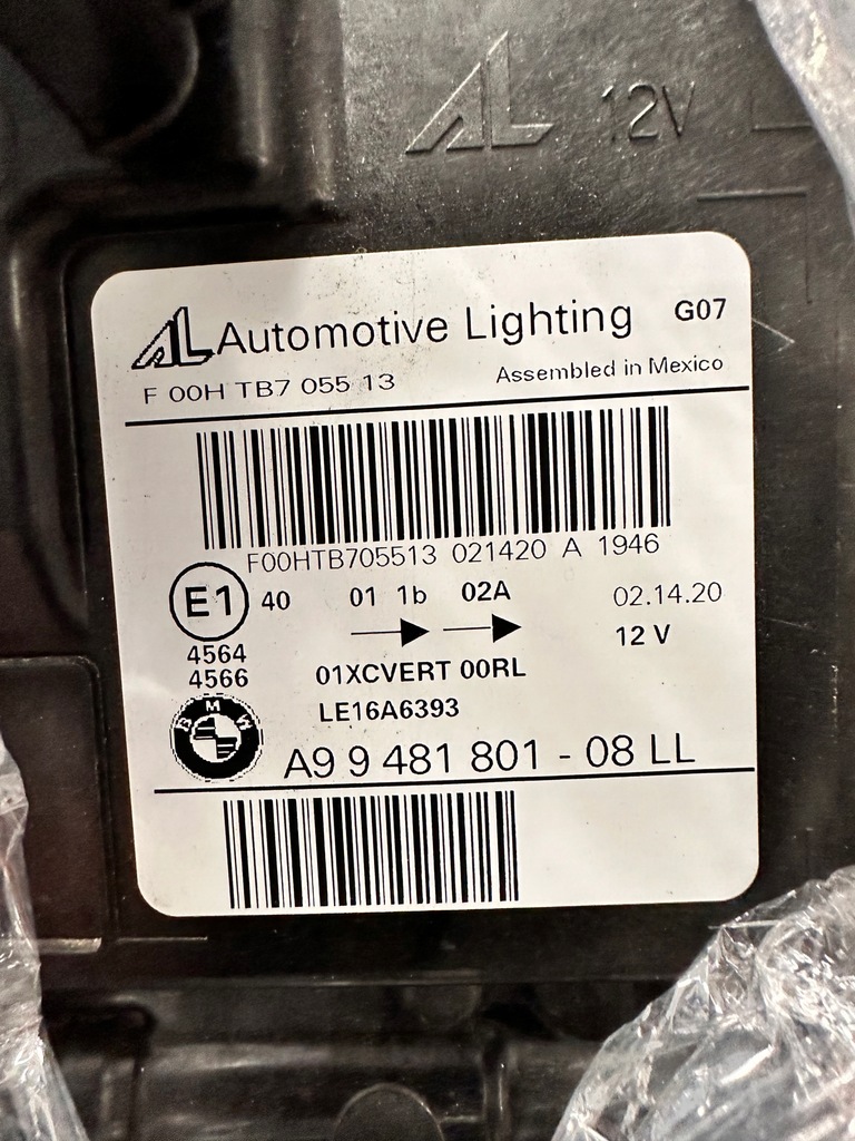 фото №14, Bmw x7 g07 лампи bmw laser ліва права повний з модулями