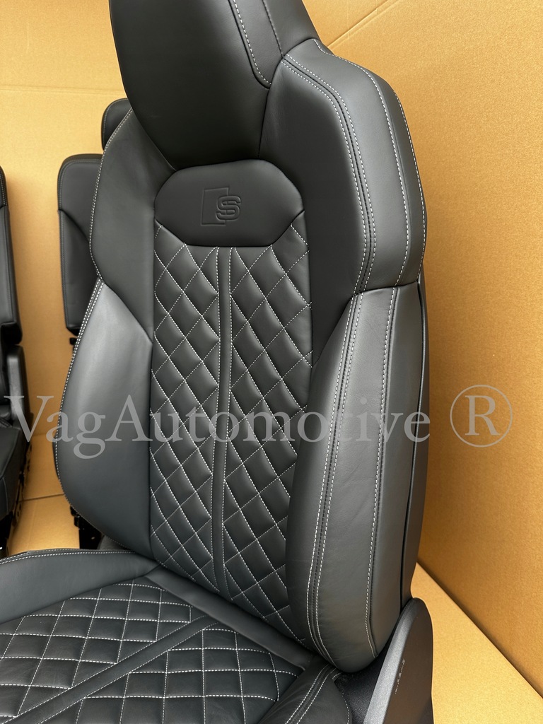 фото №13, Сиденья audi q7 sq7 recaro s-line обивка кожаный nappa nowe europa