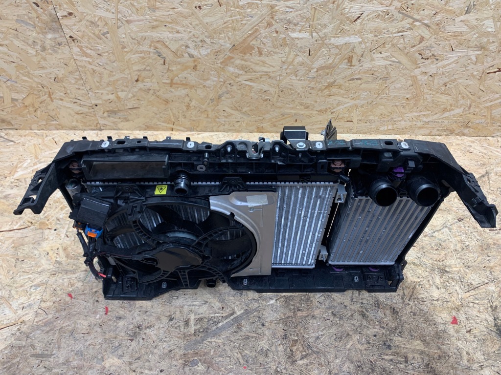 Peugeot 508 ii радиатор вентилятор жалюзи ремень передний европа оригинал w1. в Украине