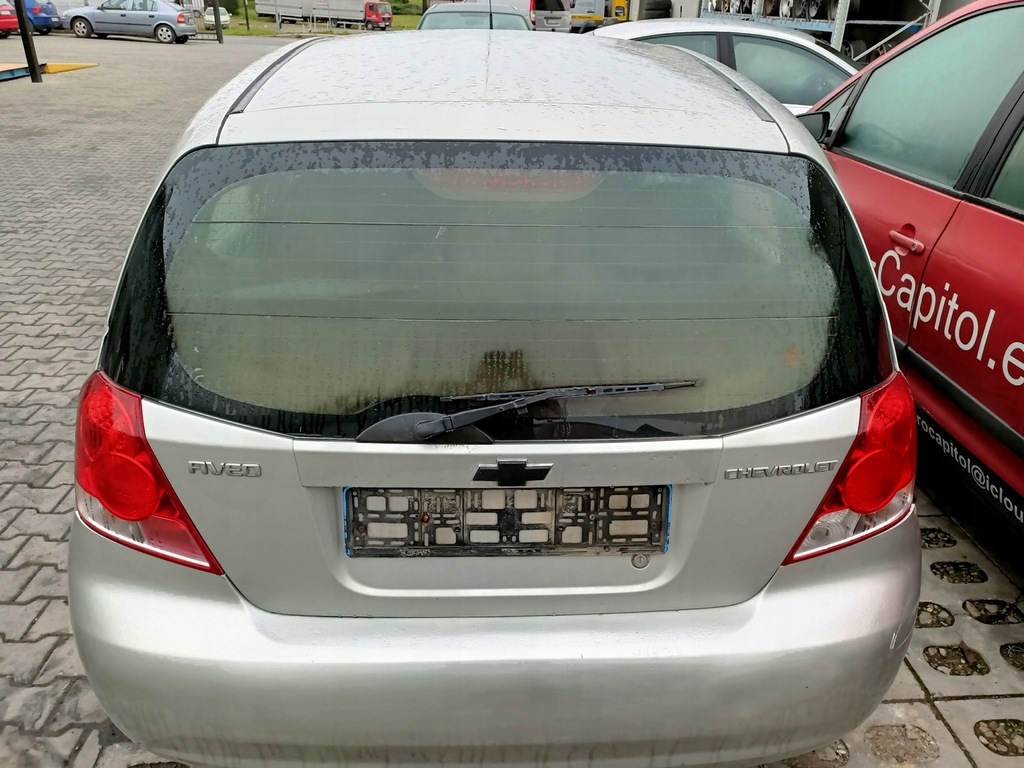фото №1, Кришка багажника багажника chevrolet aveo i t200 5d