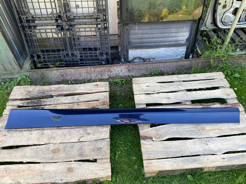 фото №1, Молдинг порог левая bmw 3 e90 e91 monacoblau